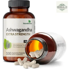 Futurebiotics Ashwagandha Extra Strength Stress Support, 100 Capsules