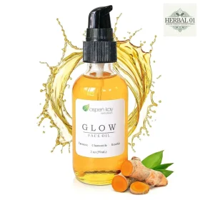 Glow – Turmeric & Rosehip Face Oil, Natural & Organic Face Moisturizer